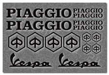 Piaggio Vespa Aufkleber Set 16 tlg.  Roller Scooter Farbwahl (PI02)