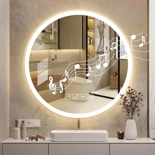 Badspiegel mit led beleuchtung - mit,