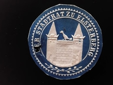 Siegelmarke der stadtrat - stadtrat, zu