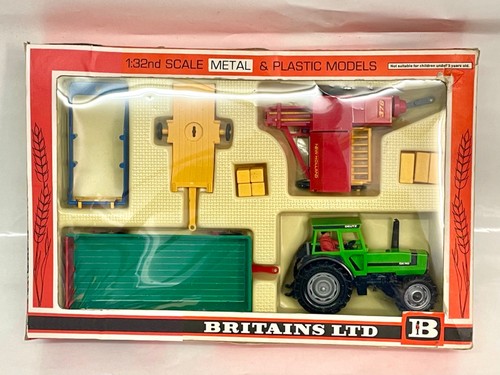 Britains 9589 deutz traktor - deutz,
