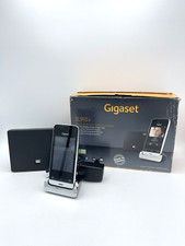 Gigaset SL910A Touchscreen Telefon Piano Black mit Anrufbeantworter in OVP