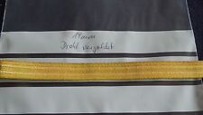 Tresse Bundeswehr Marine für Ärmel Echt vergoldet 14mm breit 1meter (DB102)