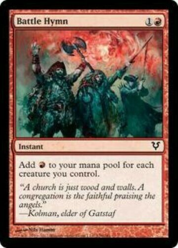 Battle hymn avacyn - battle,