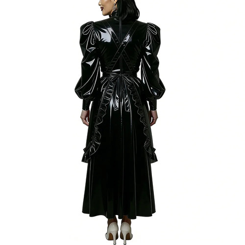 Pvc brautjungfernkleid mit - brautjungfernkleid,