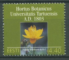 Estland 2003 Botanischer Garten Tartu Trollblume 464 postfrisch