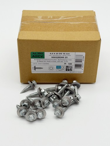 Metall dünnblechschrauben - bi-metall,