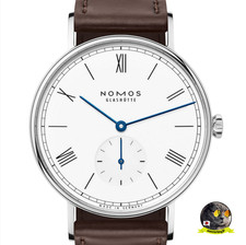 NOMOS Ludwig 38 Emaille weiß