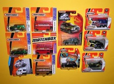 MATCHBOX MIX-IN-OVP KONVOLUT 11 Autos aus 2002-2018 mint in schönen Mattel-OVPs