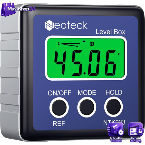 Digitaler lcd winkelmesser - lcd,