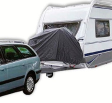 Cartrend Fahrradschutzhülle Garage Abdeckplane Schutzhülle 10164 Deichselmontage