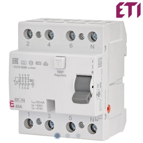 Eti schutzschalter 40a - -,