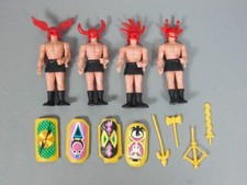 STECKIS: Krieger mit Waffen EU 1992 - Komplettsatz schwarz/gelb