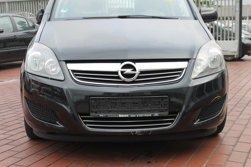 Opel zafira farbe schwarz - b,