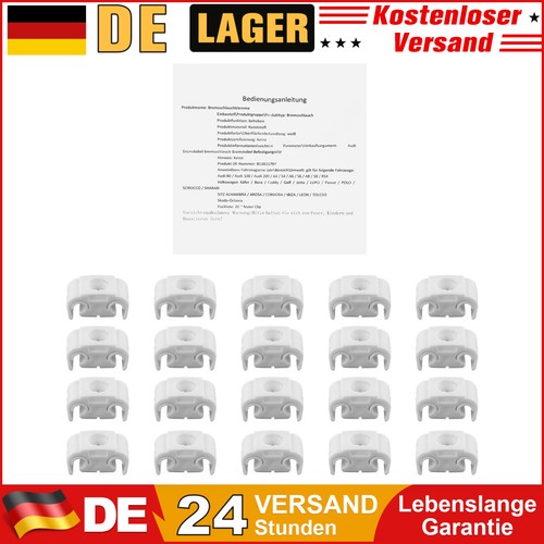 20x bremsleitung klipp - bremsleitung, klammer
