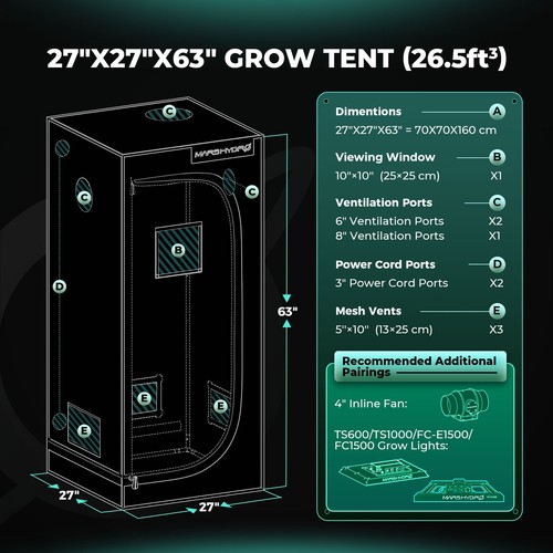 Mars hydro growzelt - mars,