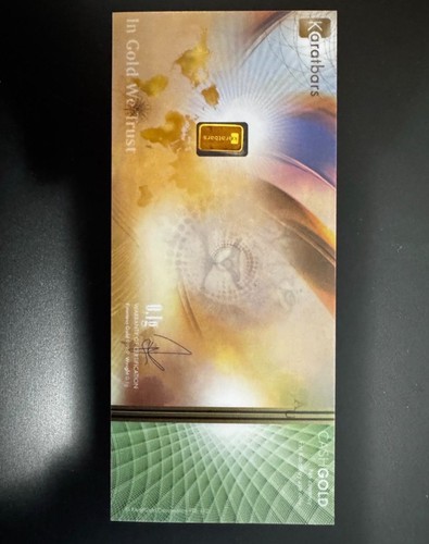 Karatbars cashgold gold - cashgold, 0.1g