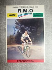 AK m.Orig.AG Per Pedersen DAN Rad Team R.M.O. - Straße Rarität!