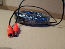 12V DC Verlängerung 12V [5.5mm x 2.1mm] Stecker Kabel Buchse Kupplung schwarz