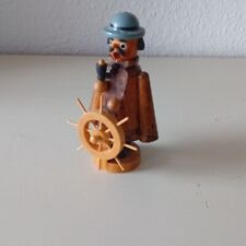 See Fahren Räucher Mann Schiff Matrose Ruder Kapitän Pfeife Duft Weihnacht