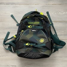 Coocazoo Schulrucksack In Grün für die Weiterführende Schule Gebraucht