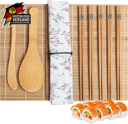 Sushi set bambus - set,