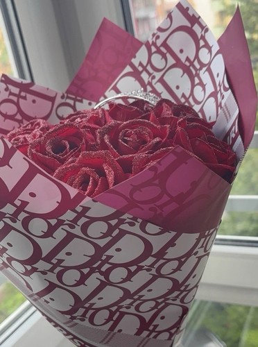 Künstlicher rosenstrauß rot - künstlicher,
