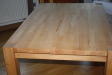 Esstisch Kernbuche massiv 140 X 90 X 75