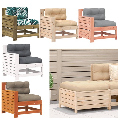 Gartensofa holz gartensessel - holz,