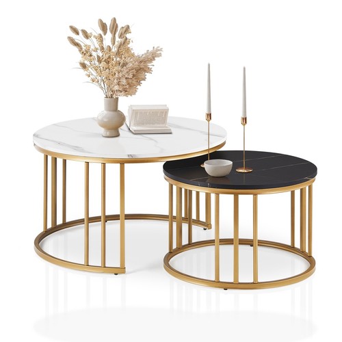 Nesting couchtisch 2er - couchtisch,