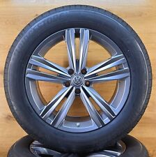 4x Original VW 19 ZOLL Sommerräder Touareg 3 III Sebring CR7 760601025P Felgen
