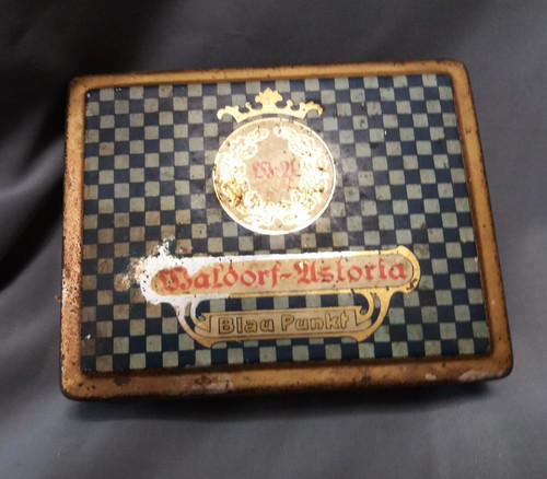Alte zigarettendose waldorf - zigarettendose,