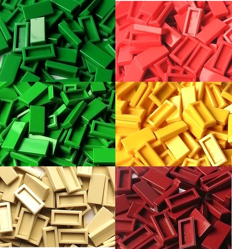 100x lego 3069b - 3069b, fliese