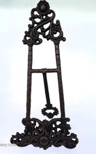 Staffelei Buchständer Schmiedeeisen Geschenk Retro Vintage Antik Stil 35,5x15 cm