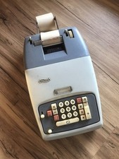 WALTHER Rechenmaschine Calculator Multa 32 Vintage ~1960