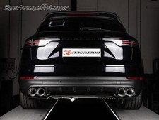 Ragazzon Duplex Komplettanlage Porsche Cayenne Typ 536 3.0l  je 2x108mm BLACK