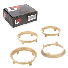 4x Zentrierringe Beige für Alufelgen Radnabe Ø 66,1 mm - Ø 70,1 mm für OPEL PKW