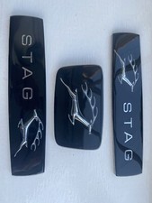 Triumph Stag mk2 Abzeichen 3er Set Nagelneu Top Preis *****