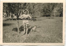 Z558 Foto 50er Jahre hübsche Frau Halb - Nackt Bikini Bademode Nice