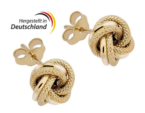 375 echt gold ohrstecker - gold,