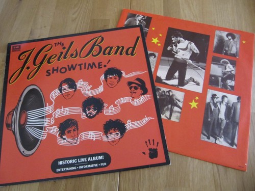 Geils band showtime top - j.geils, band,