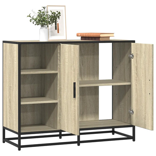Sideboard kommode sonoma eiche - sideboard,