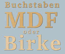 Nr.4 Holz-Buchstaben