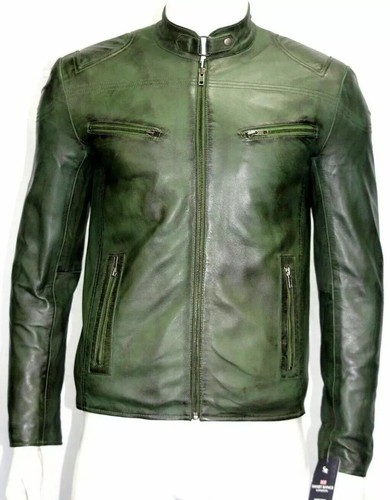 Herren echtleder motorrad - herren,