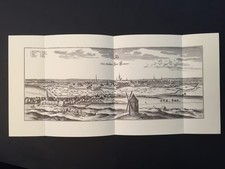 HANNOVER - KUPFERSTICH MERIAN 1644 - 64x30 cm !! - FAKSIMILE 1966 - TOP !!