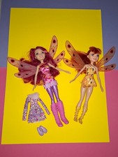 🎠Mia & me 2 BARBIE MATTEL puppen kleidung set paket aus sammlung🎠