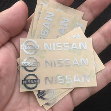 5x Emblem für Nissan Auto Embleme 3D Metall Aufkleber für Auto Deko Styling