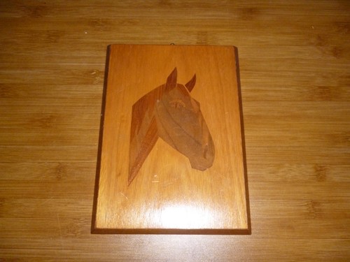 Holzbild intarsienarbeit - intarsienarbeit, –