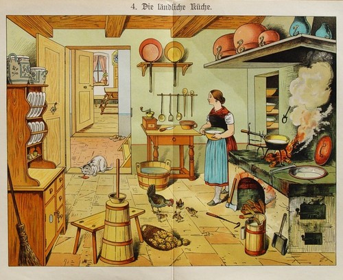 Küche kitchen cucina herd - küche,