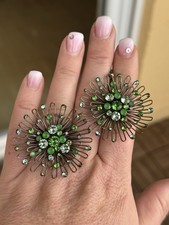 Konplott Distel Set aus Ring Und Kette
