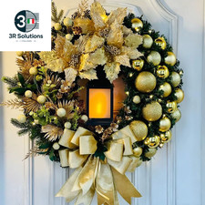 45 cm rote Girlande mit